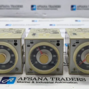 LOT OF 3X OMRON H3BA-N TIMER 24VDC