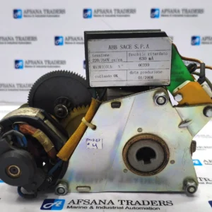 ABB SACE S.P.A GEARED MOTOR 220/250V AC/DC 630 MA FAST SHIPPING