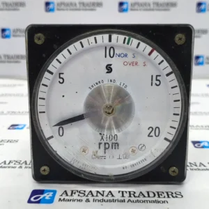 TOYO KEIKI DVF-11 ANALOG TACHOMETER 0 TO 20 X100 RPM FAST SHIPPING