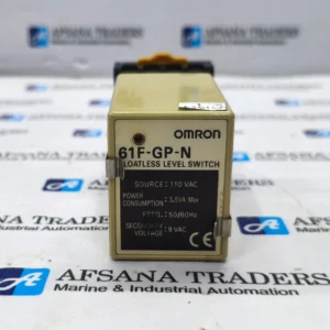 OMRON 61F-GP-N FLOATLESS LEVEL SWITCH WITH BASE 110VAC