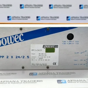 POWEC PP 2 X 24/2.5 INDUSTRIAL POWER SUPPLY UNIT ZP 52 01 000-001 FAST SHIPPING
