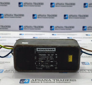 SCHAFFNER FN2080-10-07 POWER LINE FILTER 110/250 VAC 50-60 HZ 10A AT 40°C